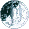 3 рубля 2002 года XIX зимние Олимпийские игры 2002 г., Солт-Лейк-Сити, США
