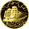 1 000 рублей 2006 года Фрегат «Мир»