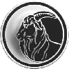 3 рубля 2003 года Коза