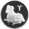 3 рубля 2004 года Овен